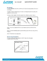 Preview for 2 page of Laser BLU-3DGLSBT Quick Start Manual