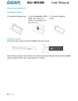 Preview for 9 page of Laser BLU-BD3000 User Manual