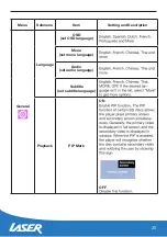 Preview for 25 page of Laser BLU-BD4000 User Manual