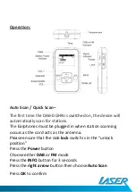 Предварительный просмотр 4 страницы Laser DAB-DGHN User Manual