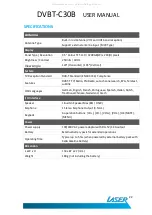 Preview for 23 page of Laser DVBT-C30B User Manual