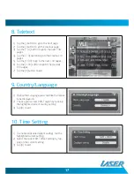 Предварительный просмотр 17 страницы Laser DVBT-ST35 User Manual