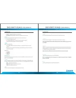 Предварительный просмотр 10 страницы Laser DVD-PORT7-DUALB User Manual