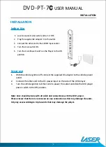 Preview for 7 page of Laser DVD-PT-7C User Manual