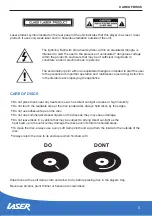 Preview for 5 page of Laser DVD-PT-7D User Manual