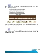 Предварительный просмотр 12 страницы Laser EBook-720 User Manual