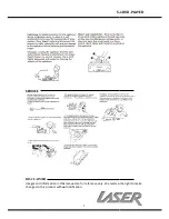 Preview for 3 page of Laser HD0020 Instruction Manual