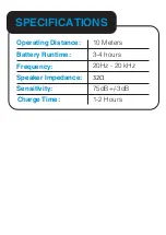 Preview for 4 page of Laser HPS-KBTPOP-RB User Manual