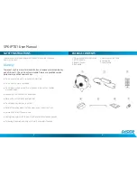 Preview for 2 page of Laser iRange SPK-IPT01 User Manual