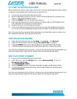 Preview for 3 page of Laser KB-BT300 User Manual