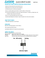 Preview for 2 page of Laser KB-BT400 Quick Start Manual