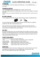 Preview for 5 page of Laser MID-1060 Quick Operation Manual