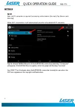 Preview for 9 page of Laser MID-771 Quick Operation Manual
