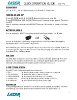 Preview for 5 page of Laser MID-773 Quick Operation Manual