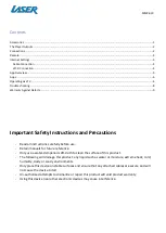 Preview for 2 page of Laser MMC-B19 User Manual