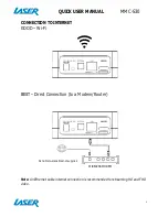 Preview for 6 page of Laser MMC-S30 Quick User Manual