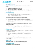 Preview for 4 page of Laser MP4-S5 User Manual