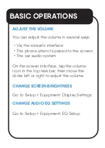 Preview for 15 page of Laser NAVC-BHUD-982 User Manual