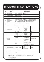 Preview for 6 page of Laser NRGVAULT PV500 User Manual