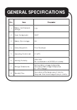 Preview for 7 page of Laser NRGVAULT PV500 User Manual