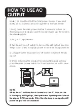 Preview for 14 page of Laser NRGVAULT PV500 User Manual