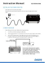 Предварительный просмотр 9 страницы Laser PJT-DVDHD-906 Instruction Manual