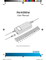 Preview for 1 page of Laser PW-AD90W User Manual