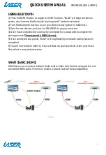 Preview for 6 page of Laser SPK-SB160 Quick User Manual