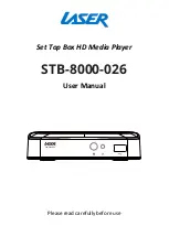 Preview for 1 page of Laser STB-8000-026 User Manual