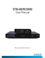 Laser STB-HDM2000 User Manual preview
