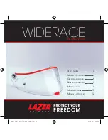 Preview for 1 page of Laser WideRace Manual