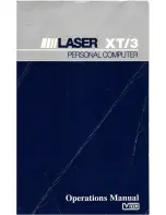 Laser XT/3 Operation Manual предпросмотр