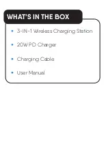 Предварительный просмотр 3 страницы Laserco Charge Core WLC-OM20W-924 User Manual