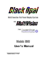 Laserdyne Black Opal RMU Series User Manual предпросмотр