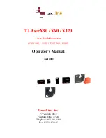 LaserLinc TLAser2120 Operator'S Manual предпросмотр