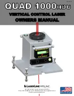 LaserLine 4003-0000-U Owner'S Manual preview