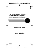 Preview for 1 page of LaserLine 996 kit Installation Manual