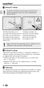 Предварительный просмотр 8 страницы LaserLine AC-tiveTester Manual
