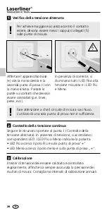 Предварительный просмотр 28 страницы LaserLine AC-tiveTester Manual