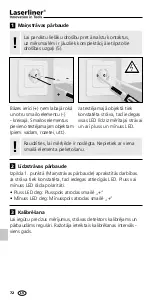 Предварительный просмотр 72 страницы LaserLine AC-tiveTester Manual