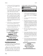 Preview for 124 page of LaserLine Flatwork Ironer Series Instruction Manual