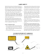 Preview for 10 page of LaserLine GL3000P Owner'S Manual