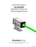 LaserLine GL3000PM Owner'S Manual preview