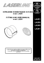 LaserLine LA251 User Manual preview