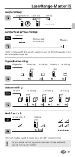 Preview for 21 page of LaserLine LaserRange-Master i5 Manual