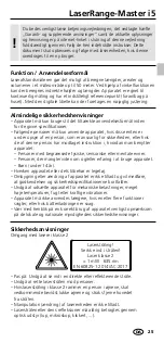 Preview for 25 page of LaserLine LaserRange-Master i5 Manual