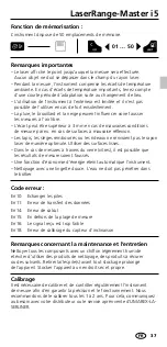 Preview for 37 page of LaserLine LaserRange-Master i5 Manual