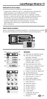 Предварительный просмотр 47 страницы LaserLine LaserRange-Master i5 Manual