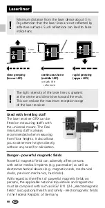 Preview for 8 page of LaserLiner 033.26A Manual