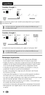 Предварительный просмотр 36 страницы LaserLiner 080.840A Manual